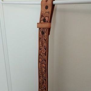 High quality leather belt